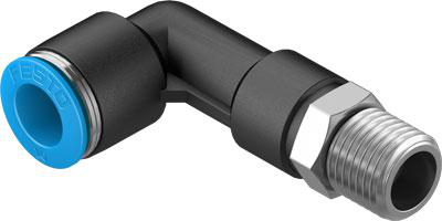Product image for QSLL-1/4-10 push-in L-fitting, long