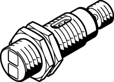 Product image for SOEG-RT-M18-NA-S-2L diffuse sensor