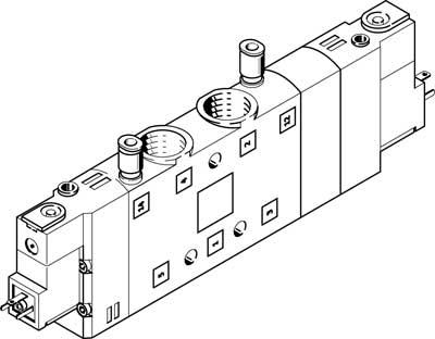 Product image for CPE24-M3H-5/3BS-3/8 solenoid valve