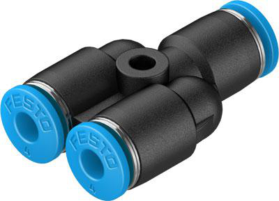 Product image for QSY-4-100 push-in Y-connector