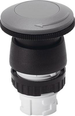Product image for PR-22-RT mushroom pushbutton with detent