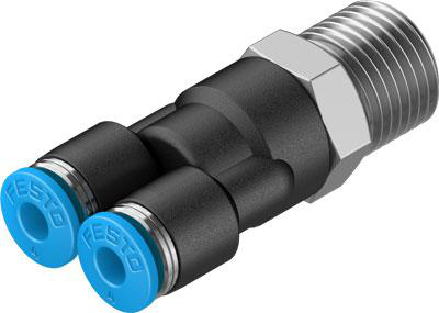 Product image for QSY-1/4-4 push-in Y-fitting