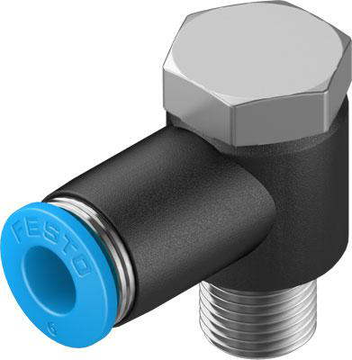 Product image for QSLV-1/8-6 push-in L-fitting