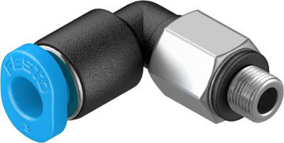 Product image for QSML-M3-3 push-in L-fitting
