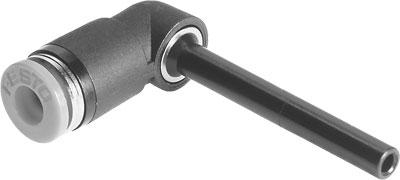 Product image for QSL-3/8H-1/4-U push-in L-connector