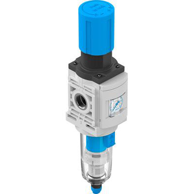 Product image for MS6-LFR-1/2-D6-C-P-VC-AG-BAR-B filter regulator