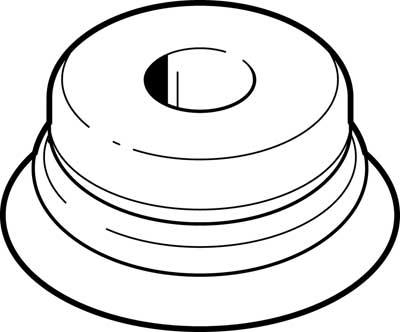 Product image for ESV-80-BN vacuum suction cup
