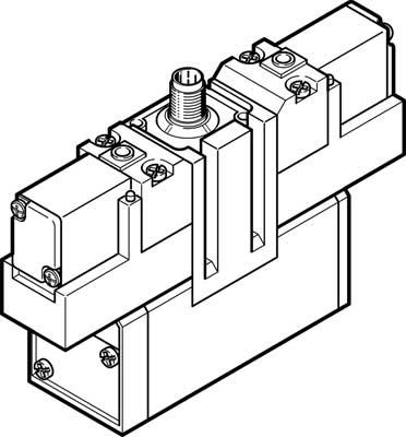 Product image for JMEBDH-5/2-D-3-ZSR-C solenoid valve