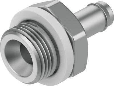 Product image for CN-1/4-PK-6 barbed fitting