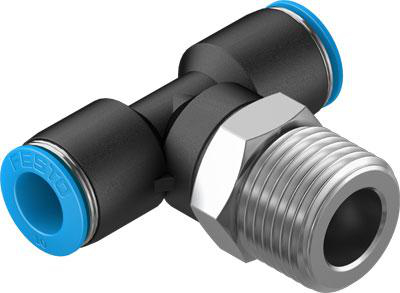 Product image for QST-1/2-10 push-in T-fitting