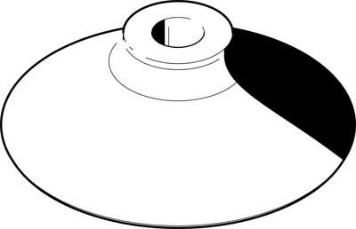 Product image for ESV-80-GT vacuum suction cup
