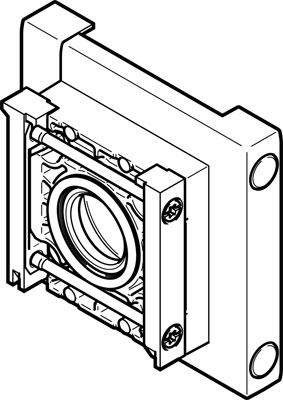 Product image for MS6-9-AMV module connector