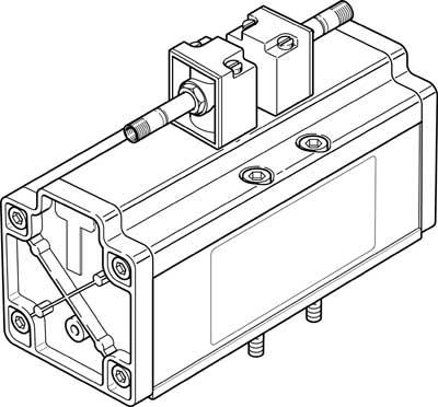 Product image for JMDH-5/2-3/4-D-4 solenoid valve