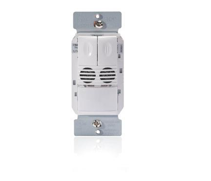 Product image for DUALTECH WALLSWISENSOR 2RLY 120/277V WHT