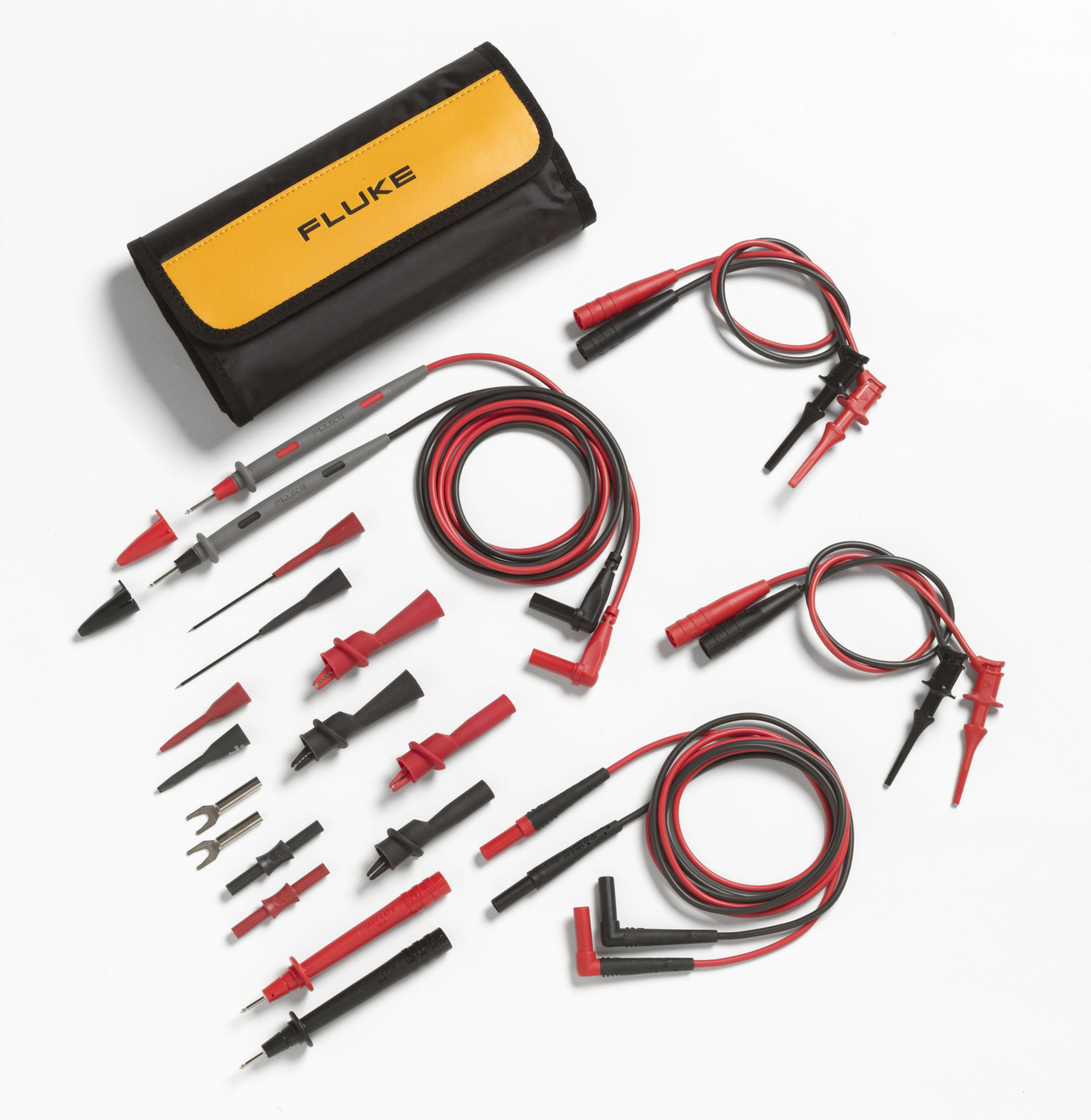 Product image for TEST LEAD SET DELUXE ELECTRONIC