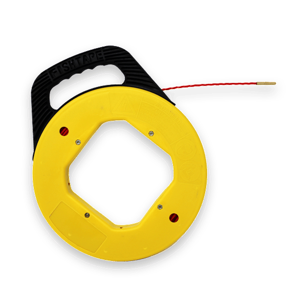 Product image for RACK_A_TIERS EGC100 FISHTAPE FIBERGLASS CORE 100'POLYECTER COATED
