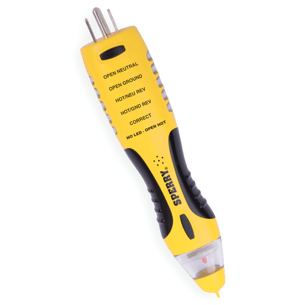 Product image for VOLTAGE AND GFCI CIRCUIT TESTER