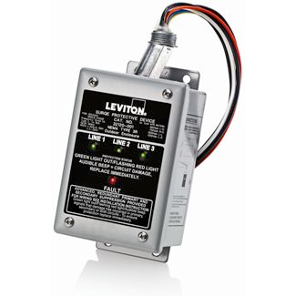 Product image for Surge panel 120/208v 3phase steel 80ka 12AWG