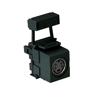 Product image for Connector S-Video 110-Termination black