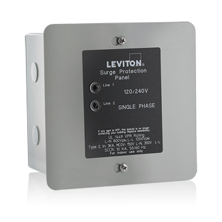 Product image for Residential Surge Protection Panel 120/240VAC 1P