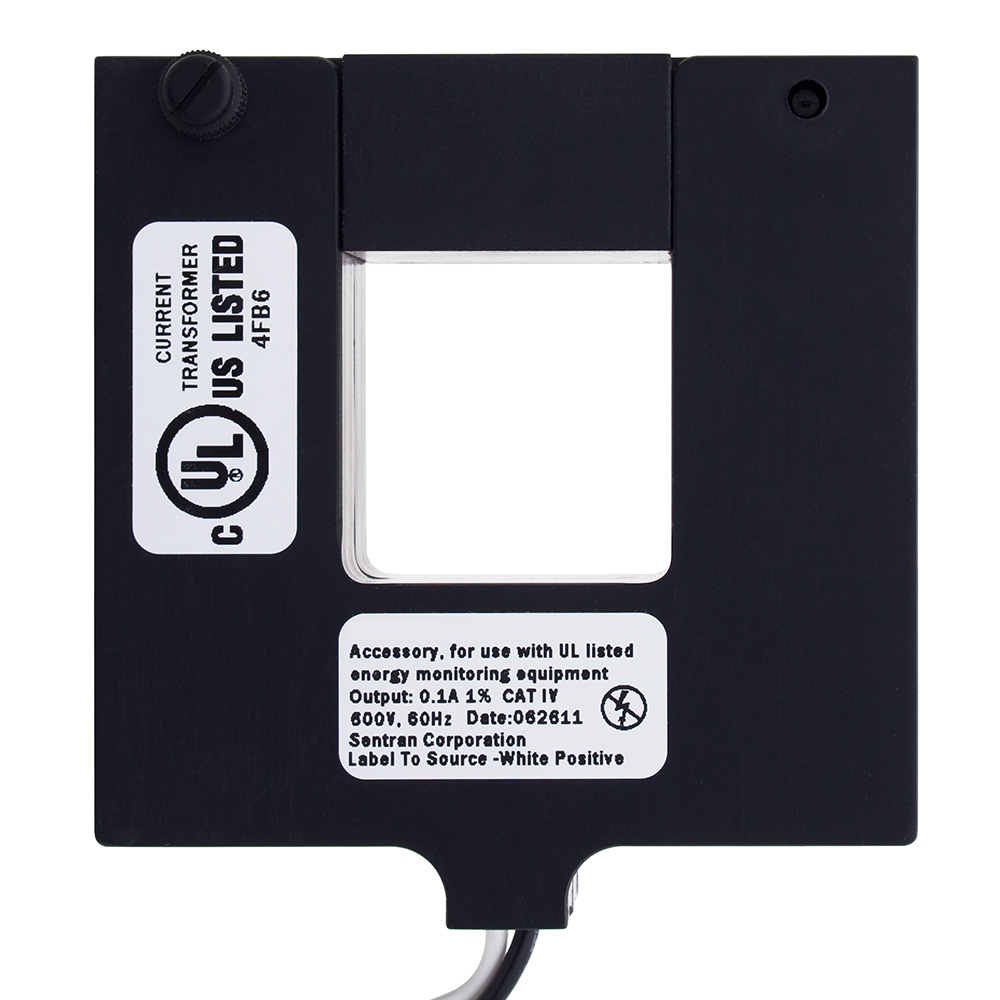 Product image for Transformer current split core 100:0.1A 0.94x0.94"