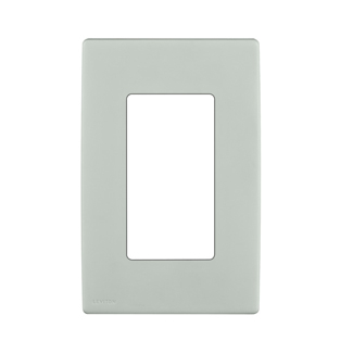 Product image for Wall plate snap-on polymer 1G sea spray