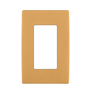 Product image for Wall plate snap-on polymer 1G toasted coconut
