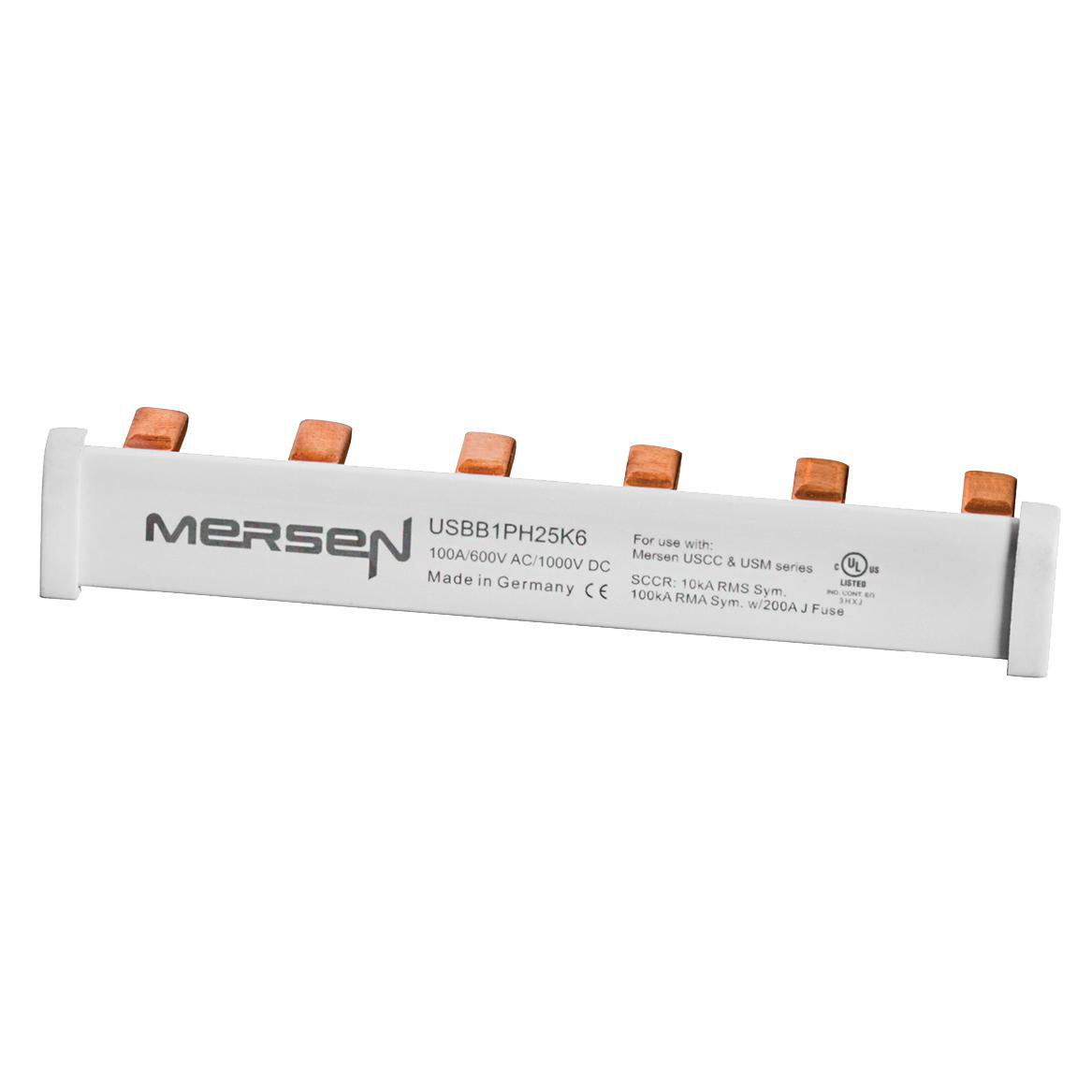 Product image for 6P 1PH 600VAC/1000VDC BUSBAR