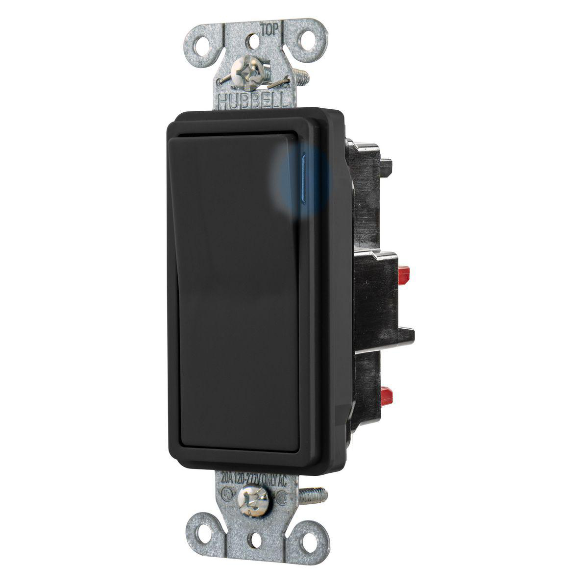 Product image for SP DECO, COM, ST, 20A 120/277V, IL, BK