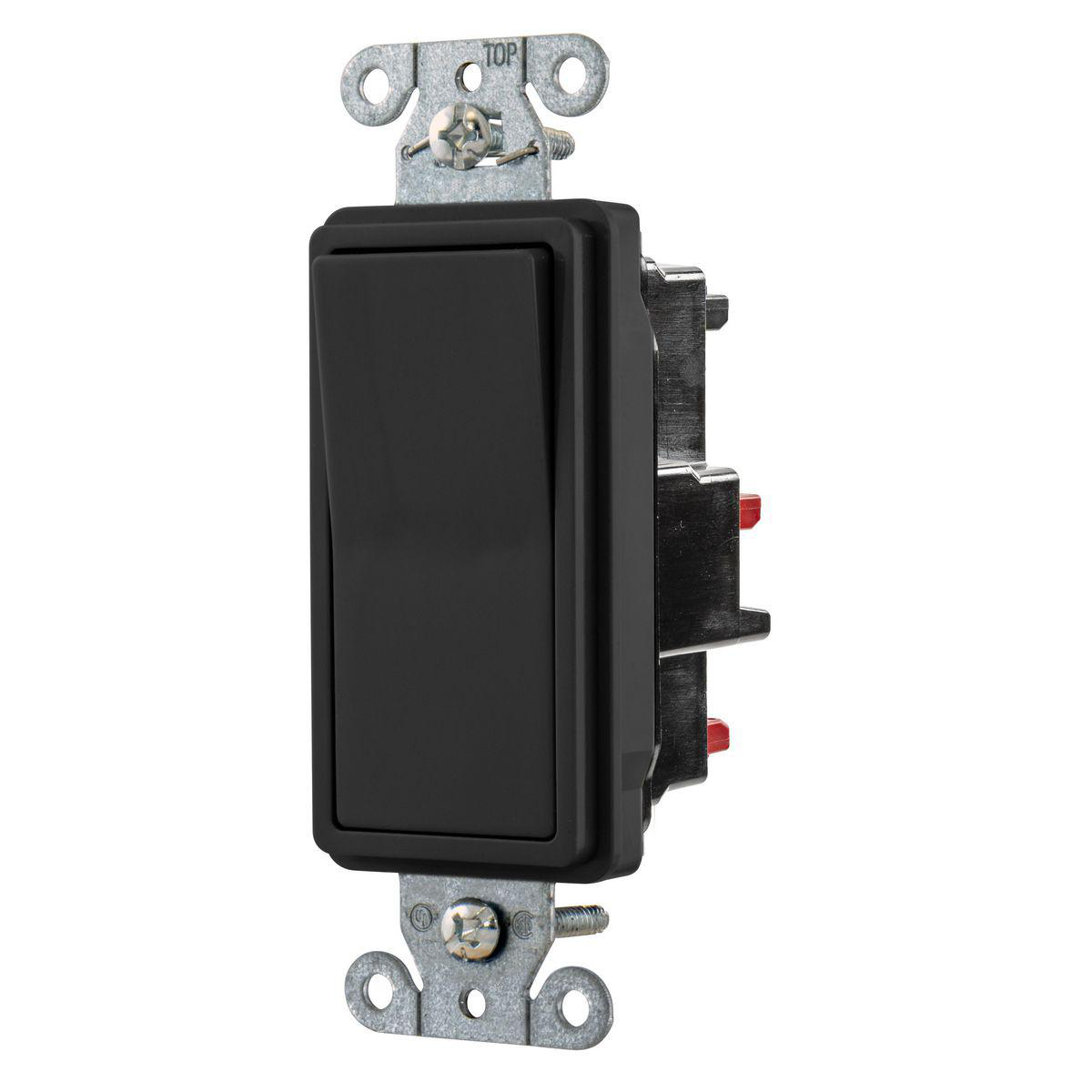 Product image for SP DECO, COM, ST, 15A 120/277V, BK