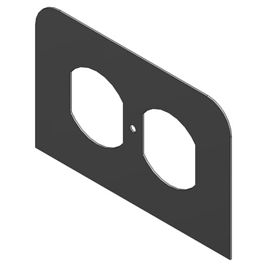 Product image for COV(ALUM.FLOOR BOX PLATE