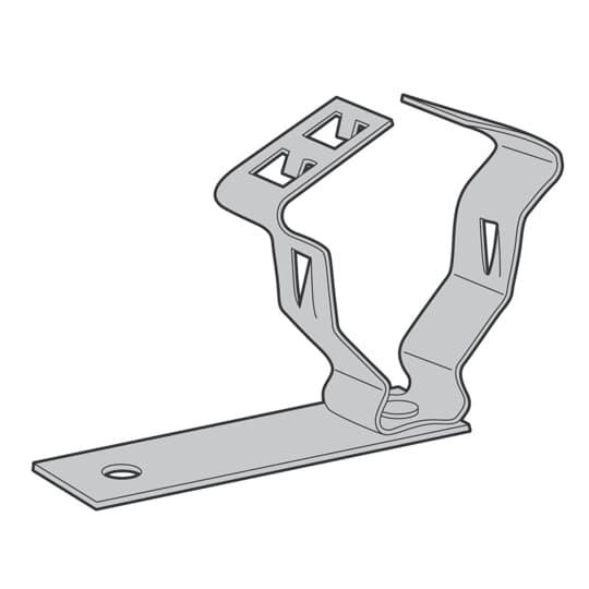 Product image for Bracket nailing riveted 1/2-3/4" conduit clip