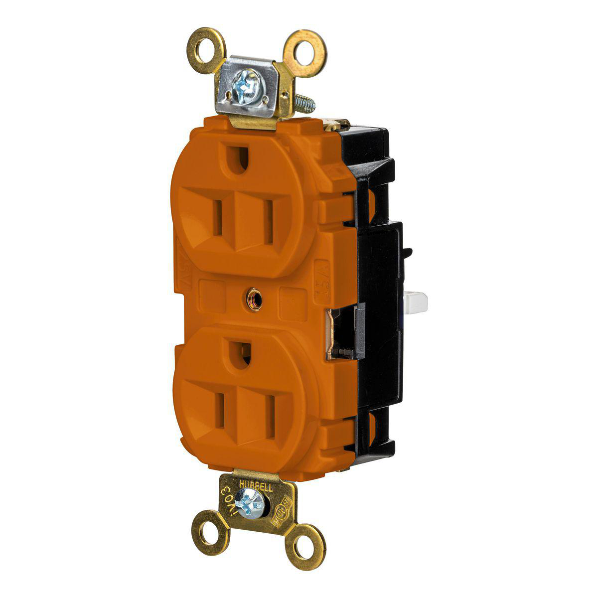 Product image for EDGE, DPLX RCPT, IND, 15A 125V, OR