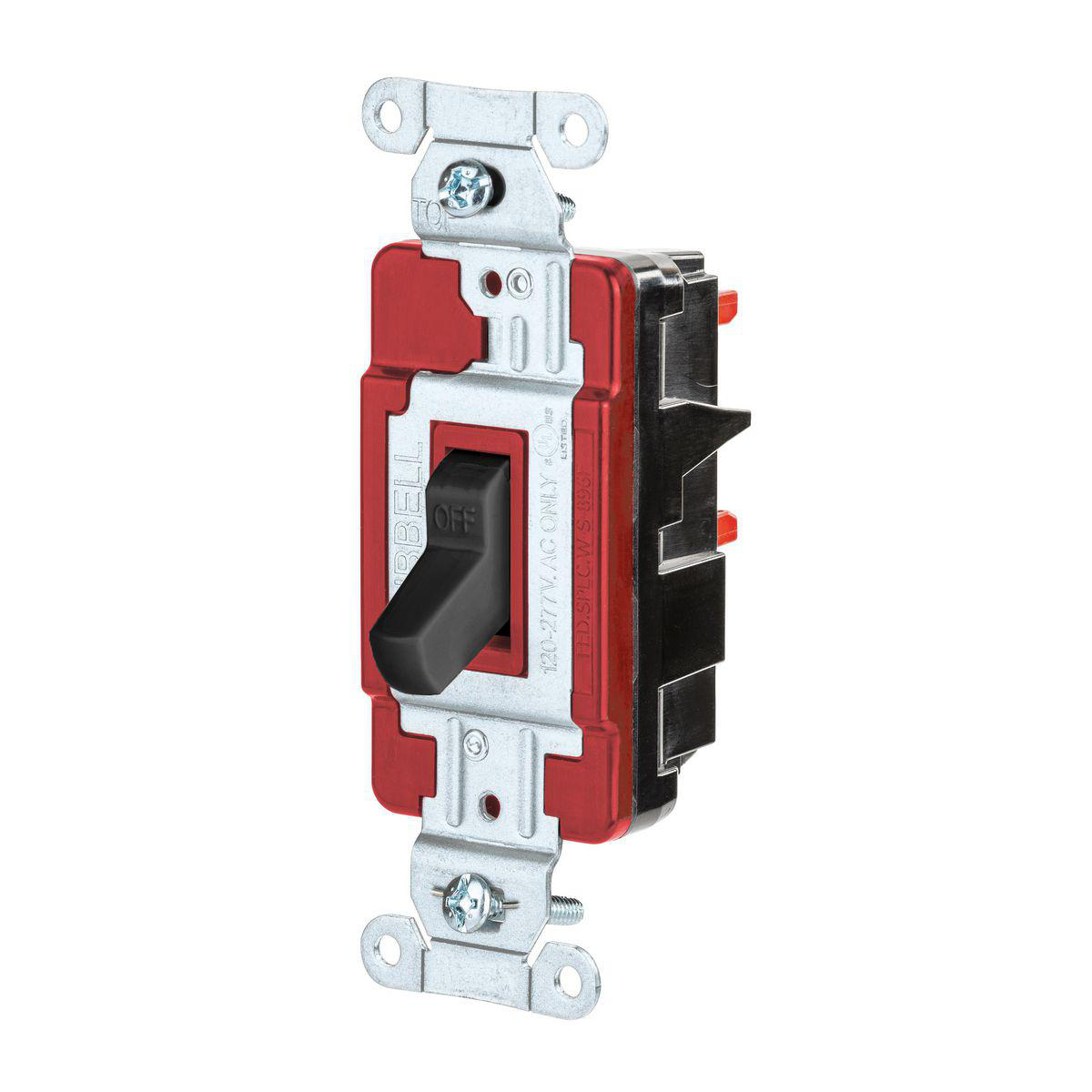 Product image for 3W TOG, COM, ST, 20A 120/277V, BK