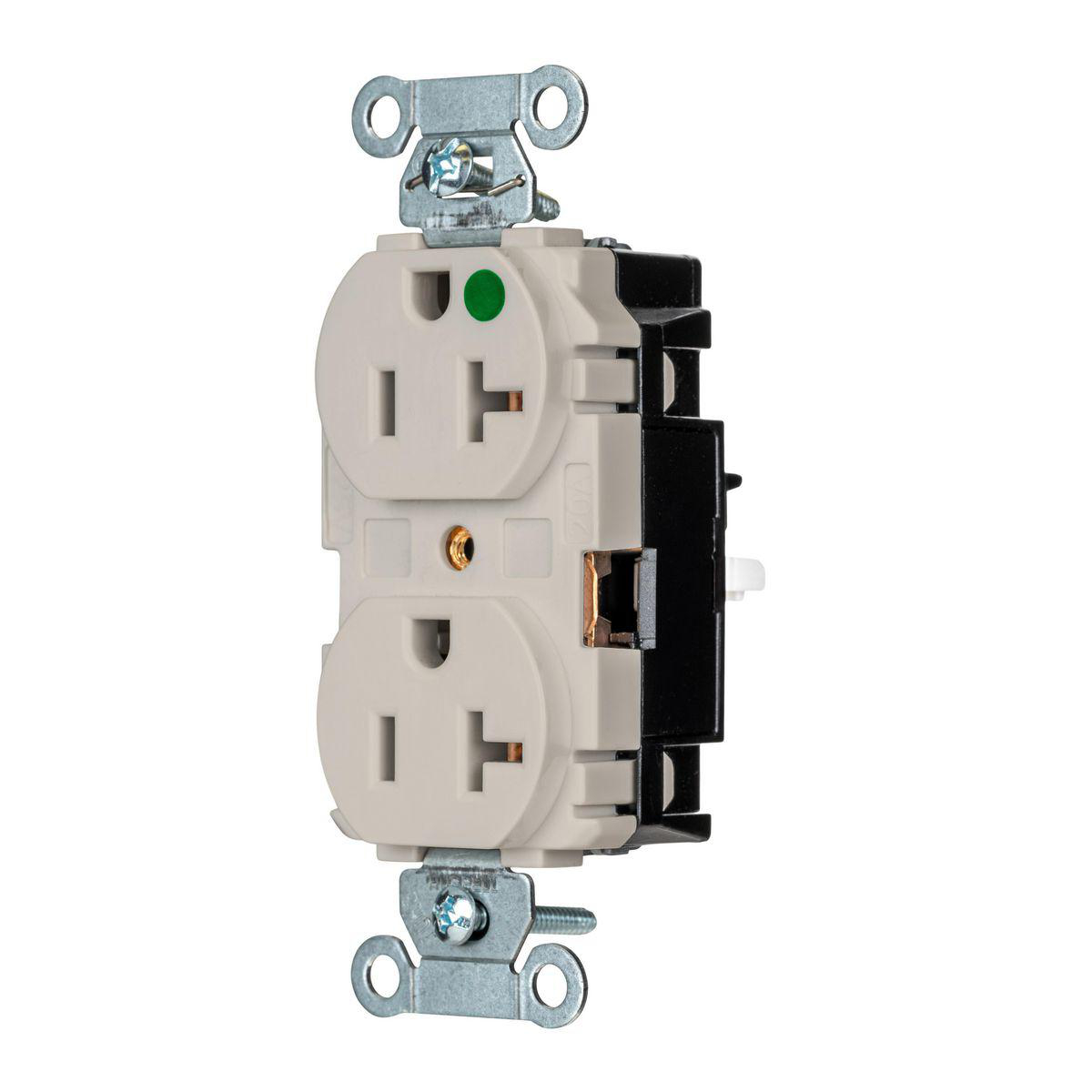 Product image for EDGE, PRO RCPT, HG, 20A 125V, LA
