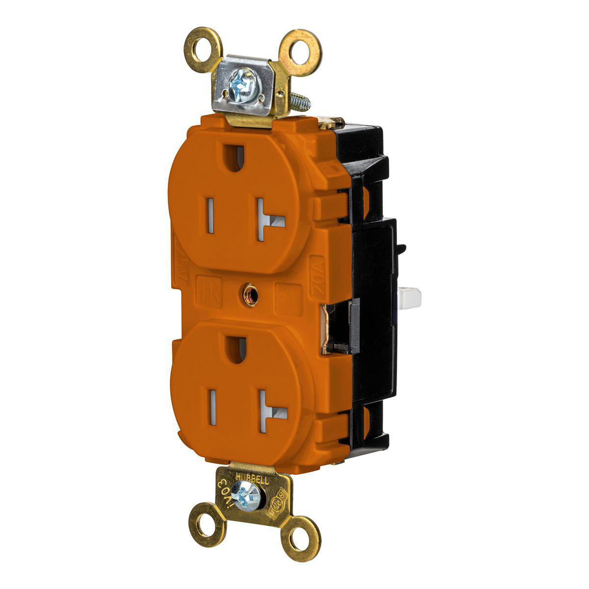 Product image for EDGE, DPLX RCPT, IND, TR, 20A 125V, OR