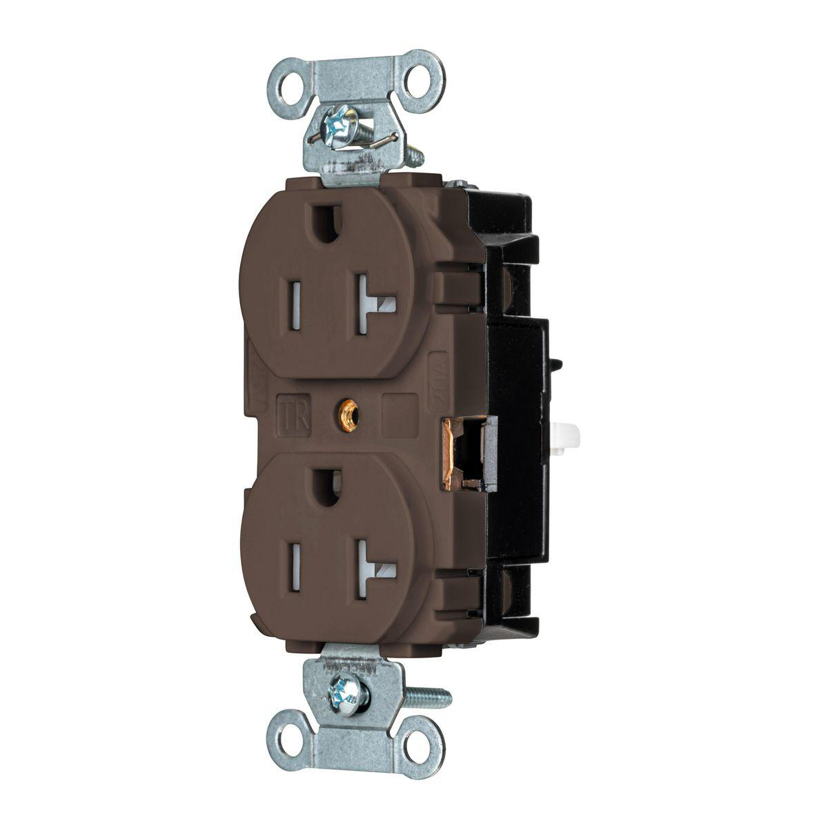 Product image for EDGE, TR, PRO RCPT, COM, 20A 125V, BR