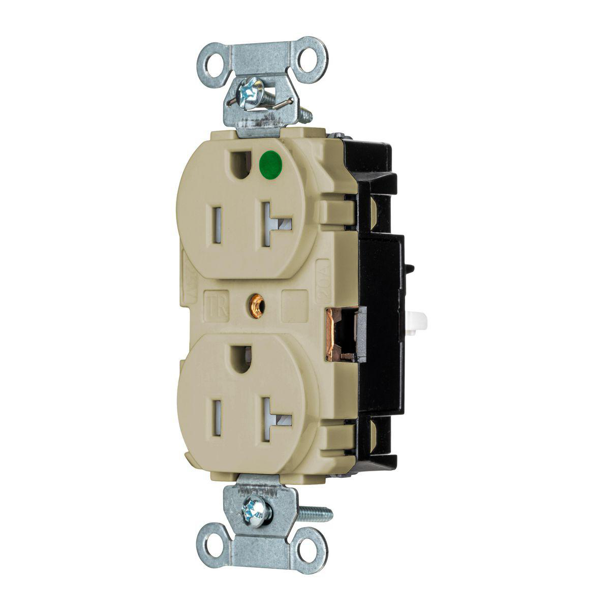 Product image for EDGE, PRO RCPT, HG, TR, 20A 125V, IV