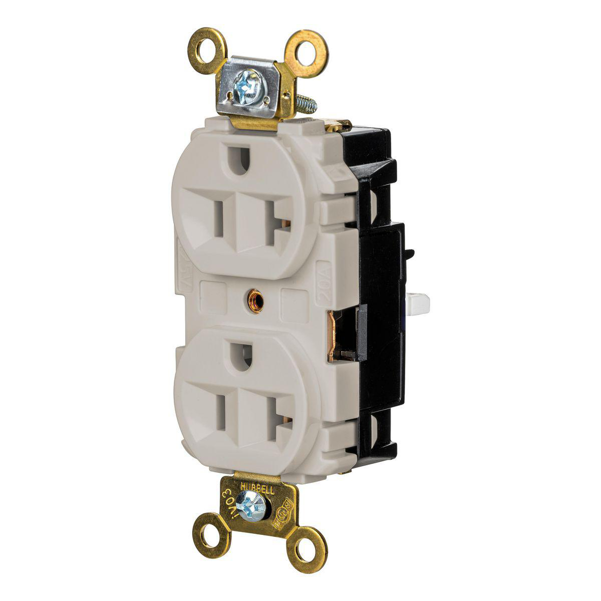 Product image for EDGE, DPLX RCPT, IND, 20A 125V, LA