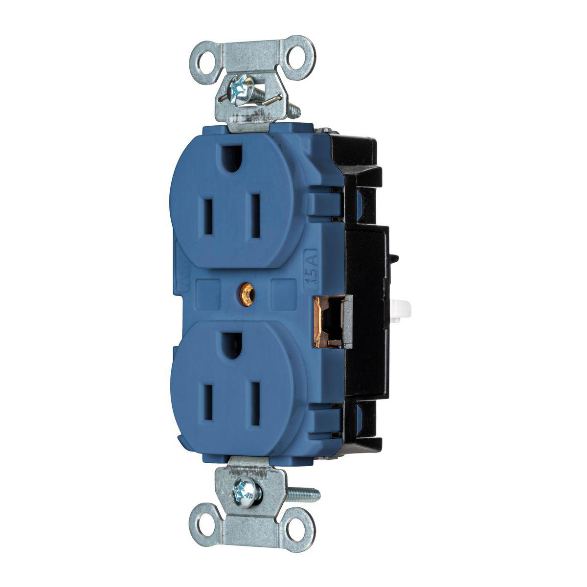 Product image for EDGE, PRO RCPT, COM,15A 125V, BL