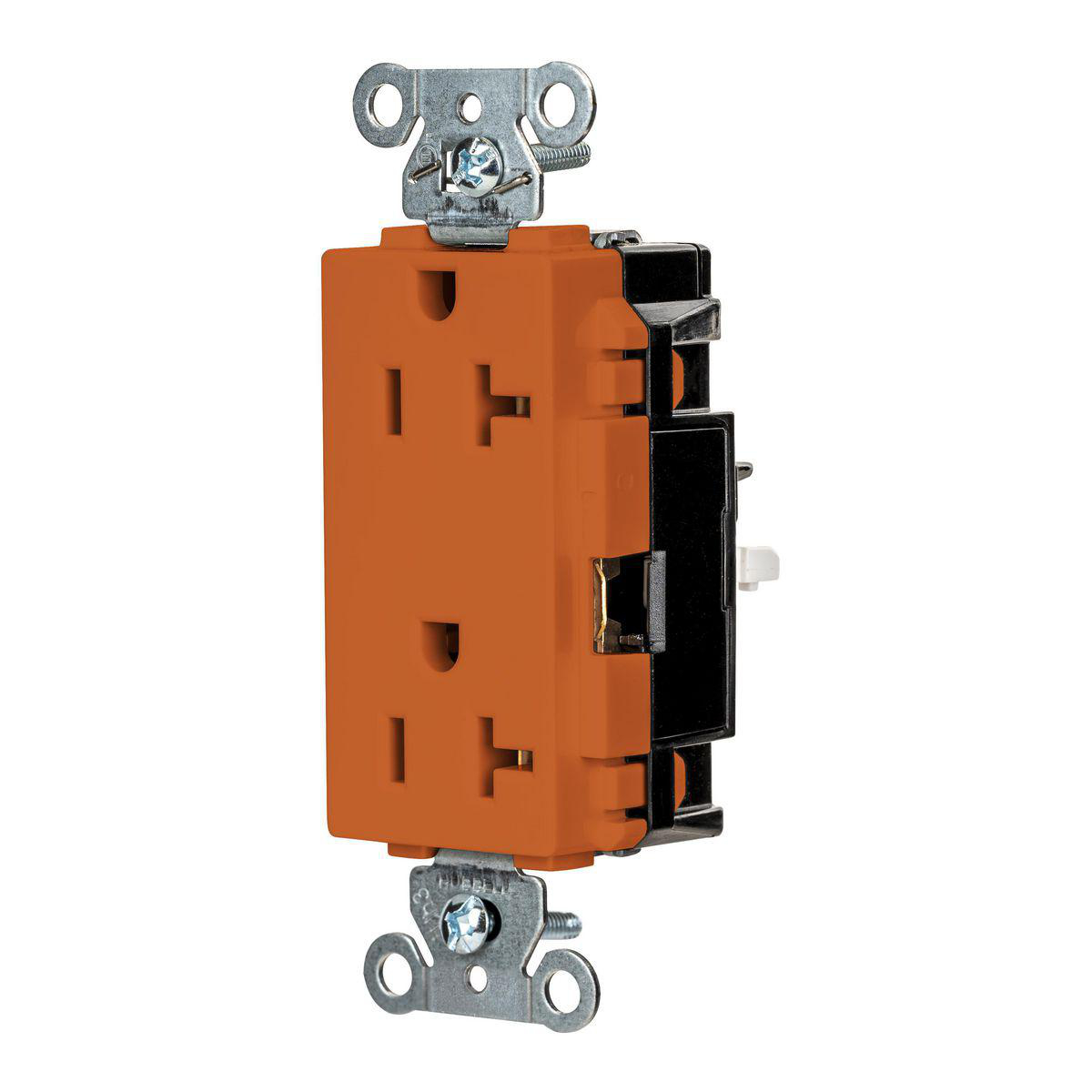 Product image for EDGE, DECO RCPT, COM, 20A 125V, OR