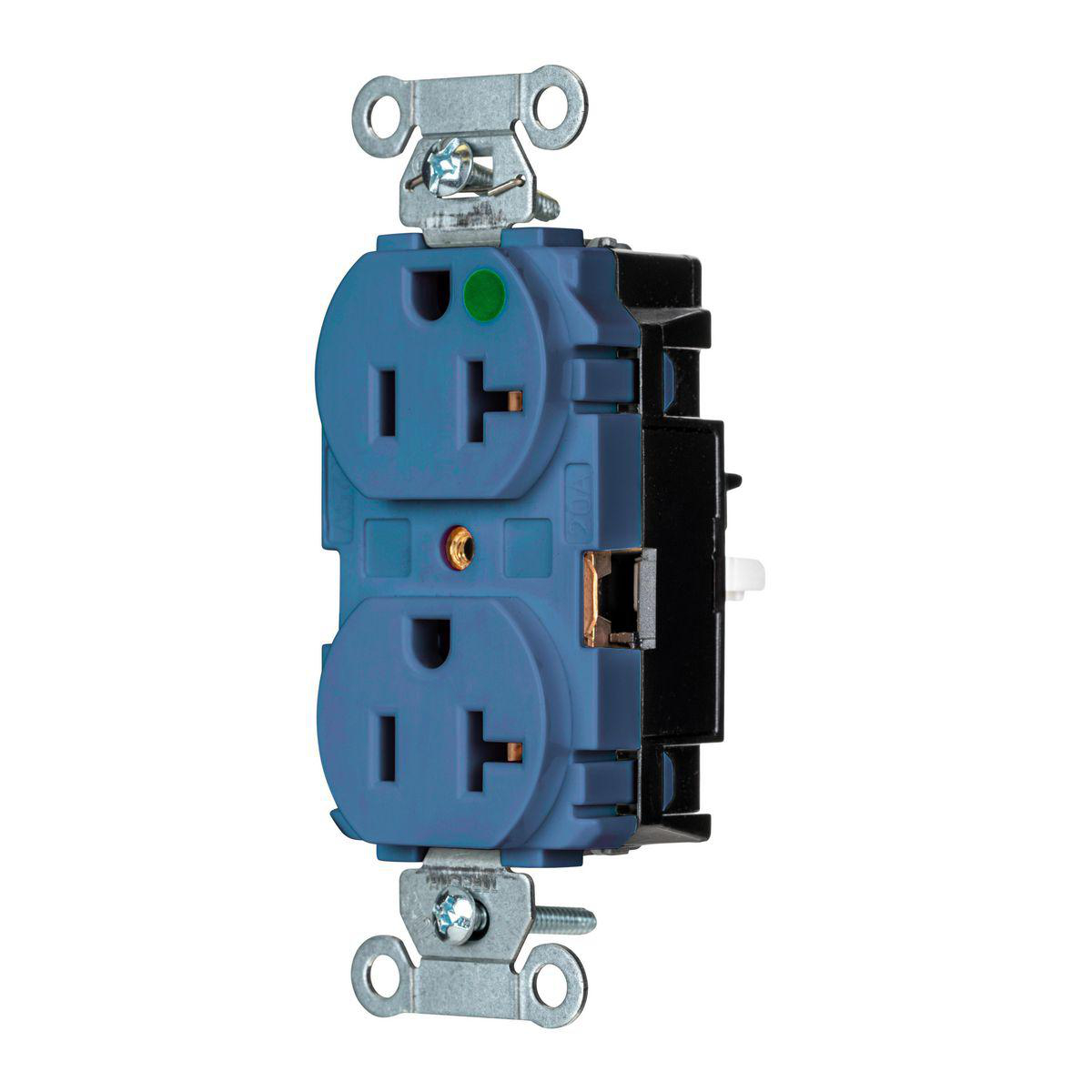 Product image for EDGE, PRO RCPT, HG, 20A 125V, BL