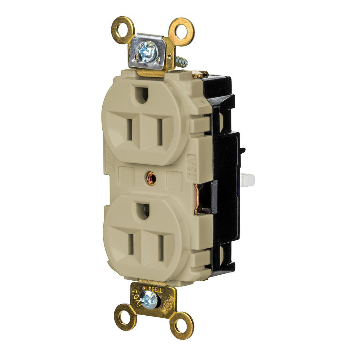 Product image for EDGE, DPLX RCPT, IND, 15A 125V, IV