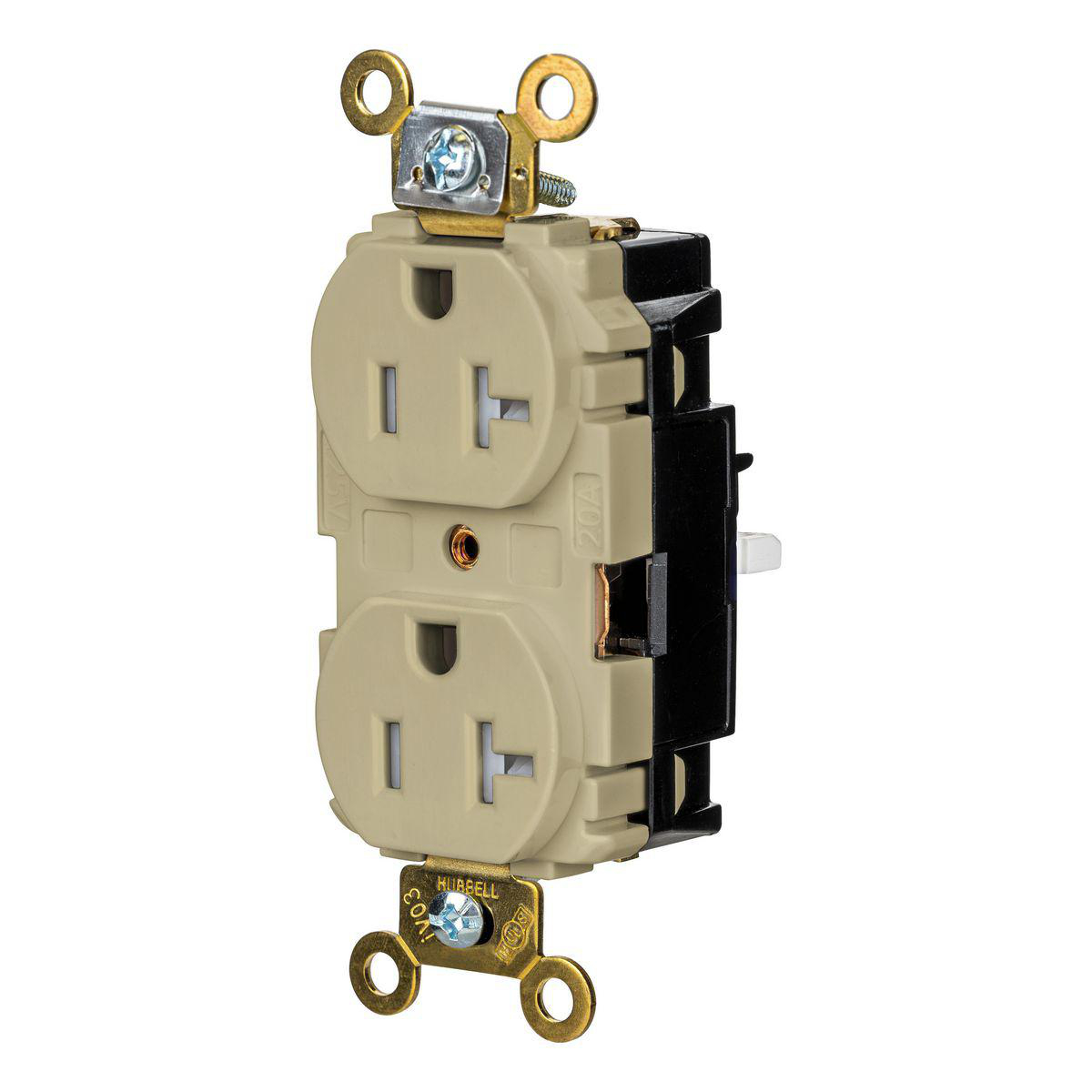 Product image for EDGE, DPLX RCPT, IND, TR, 20A 125V, IV