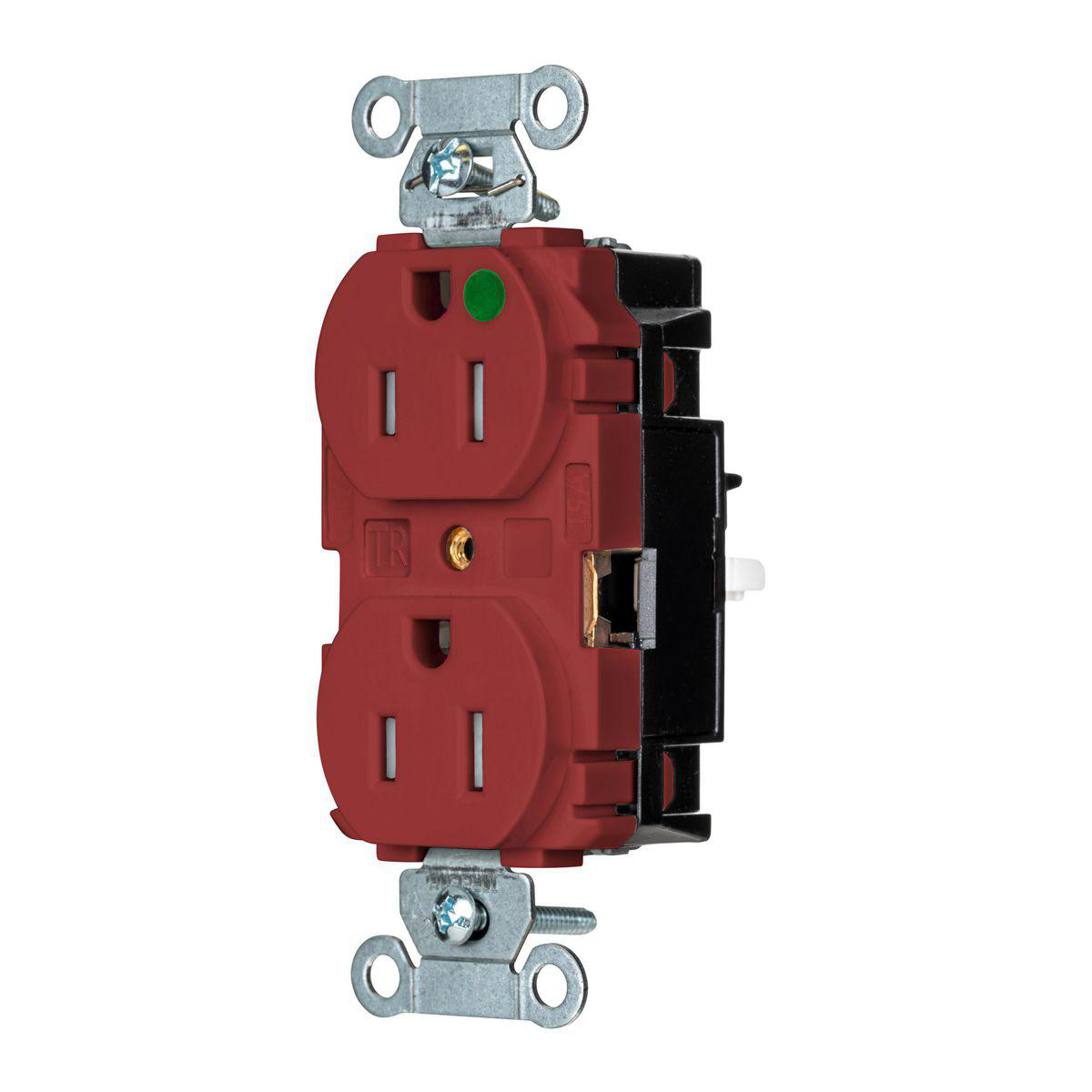 Product image for EDGE, PRO RCPT, HG, TR, 15A 125V, OR
