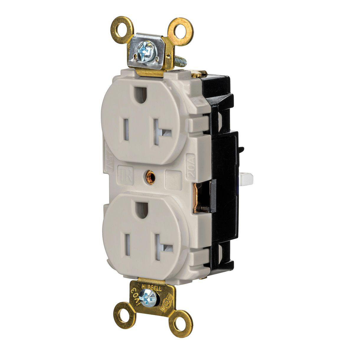 Product image for EDGE, DPLX RCPT, IND, TR, 20A 125V, LA