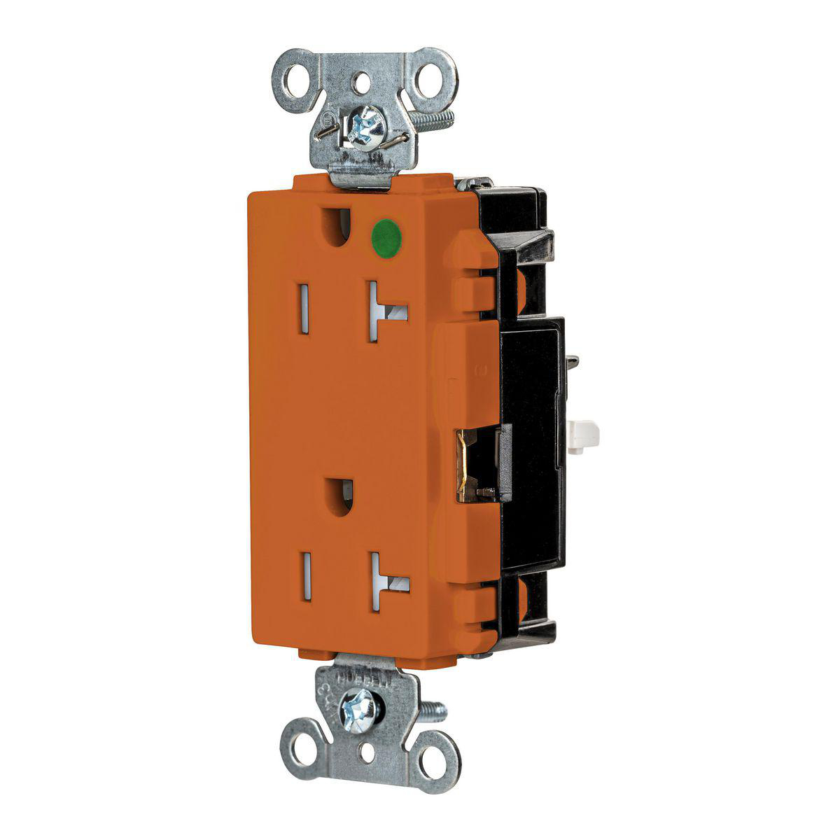 Product image for EDGE, DECO RCPT, HG, TR, 20A 125V, OR