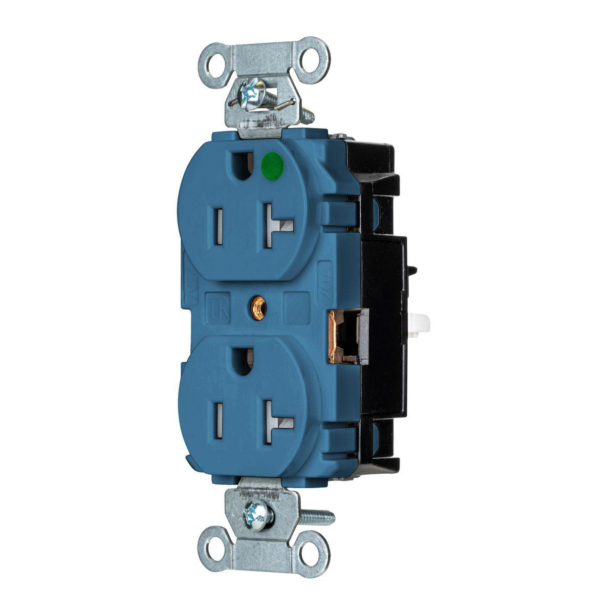 Product image for EDGE, PRO RCPT, HG, TR, 20A 125V, BL