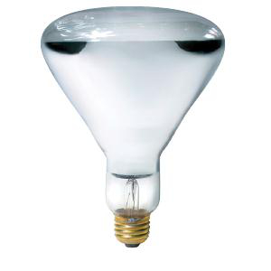 Product image for INCANDESCENT INFRARED 125W BR40 E26 120-130V CLEAR STD