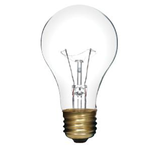 Product image for INCANDESCENT TRAFFIC SIGNAL 60W A19 E26 120-125V CLEAR 2 PACK